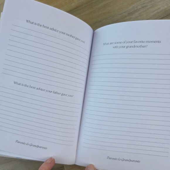 🔸️⏭️NIB Hardcover Linen Dad's Story Keepsake Journal - Picture 9 of 15